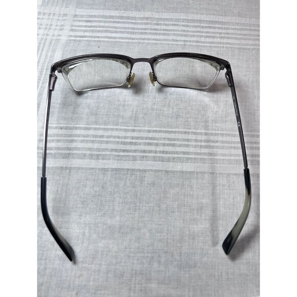 Nautica Eyeglasses, Frames Only, N7270 001, 54-17-140, Black/Grey Rectangular - Picture 6 of 7